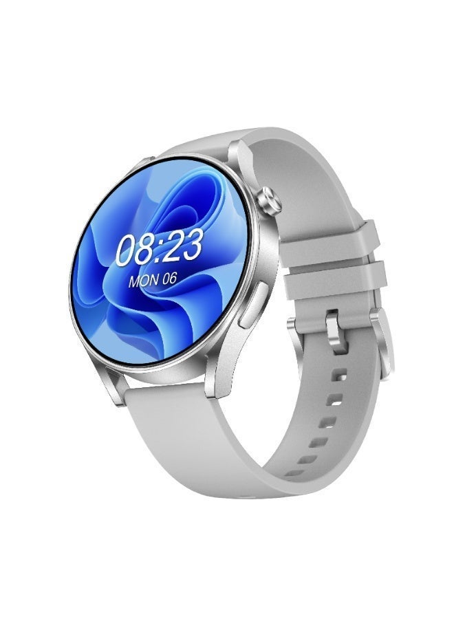 Trytoo Unisex Smart Watch with Bluetooth Calling, 1.85” Full-Color Round Screen, Sports Modes, Activity & Health Tracking